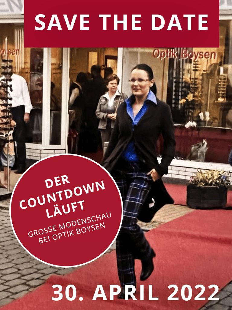 Modenschau Rückblick Event 2009 bei Optik Boysen